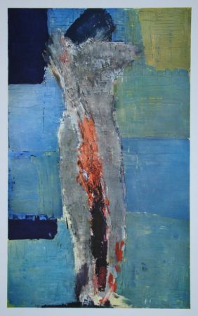 Литография De Stael - Nu debout