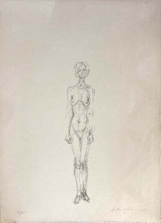 Литография Giacometti - Nu Debout II, 1961