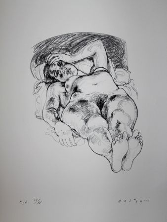 Литография Bastow - Nu  Féminin / Female Nude - 1
