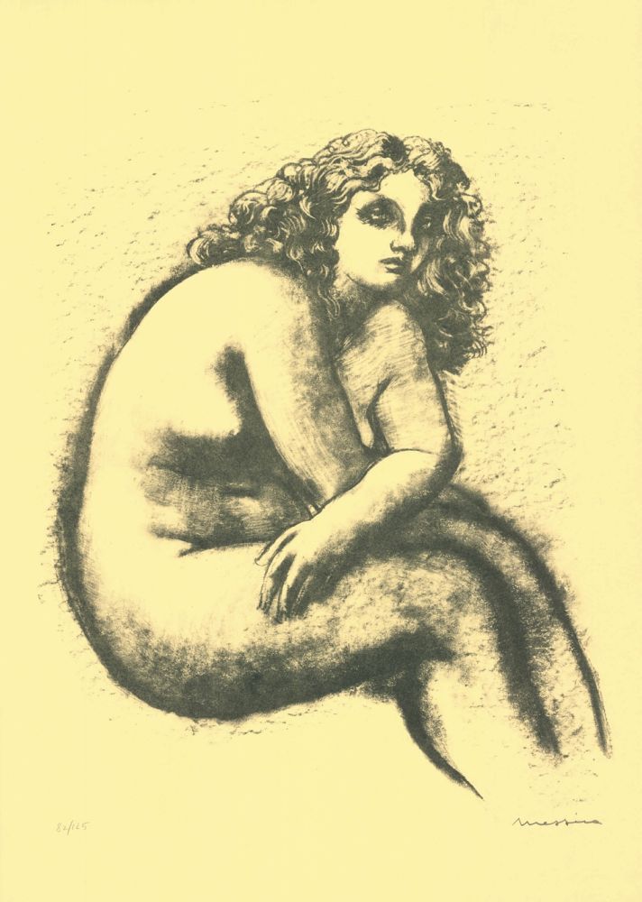 Литография Messina - Nude