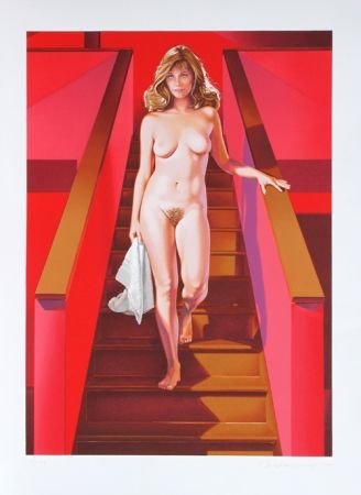 Литография Ramos - Nude Descending a Staircase