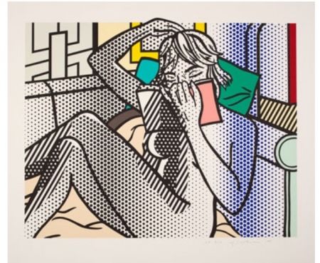 Литография Lichtenstein - Nude Reading