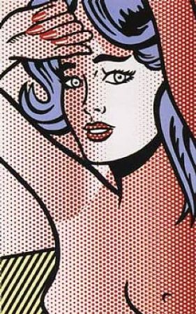 Литография Lichtenstein - Nude with Blue Hair