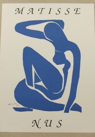 Литография Matisse - Nus bleus 