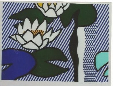 Литография Lichtenstein - Nympheas - Water Lilies