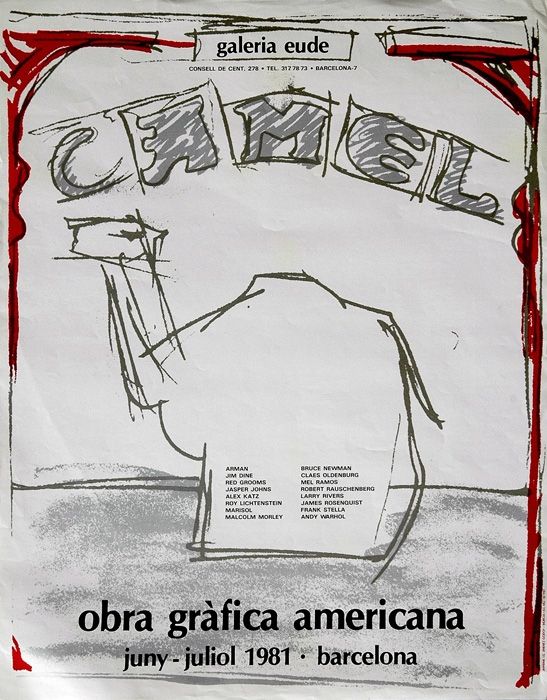 Афиша Dine - Obra gràfica americana