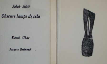 Иллюстрированная Книга Ubac - Obscure lampe de cela