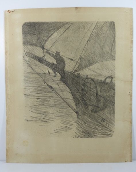 Нет Никаких Технических Toulouse-Lautrec -  Oceano Nox. 1895. 1er état. Numérotée.