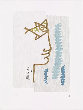 Литография Cocteau - Oeil de poisson 