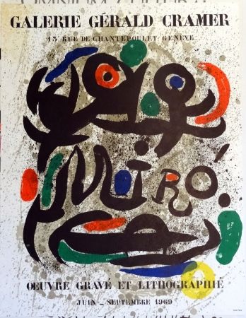 Литография Miró - Oeuvre Grave Et Lithographie
