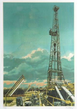 Сериграфия Blackwell - Oil Well