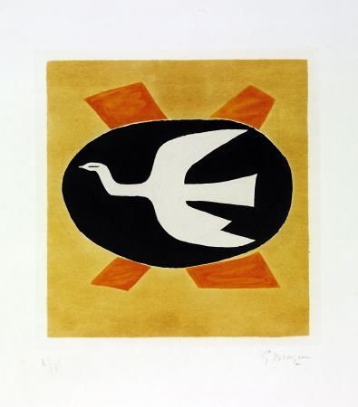 Гравюра Braque - Oiseau de feu