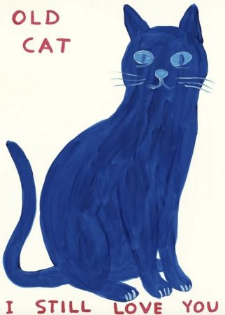 Сериграфия Shrigley - Old Cat
