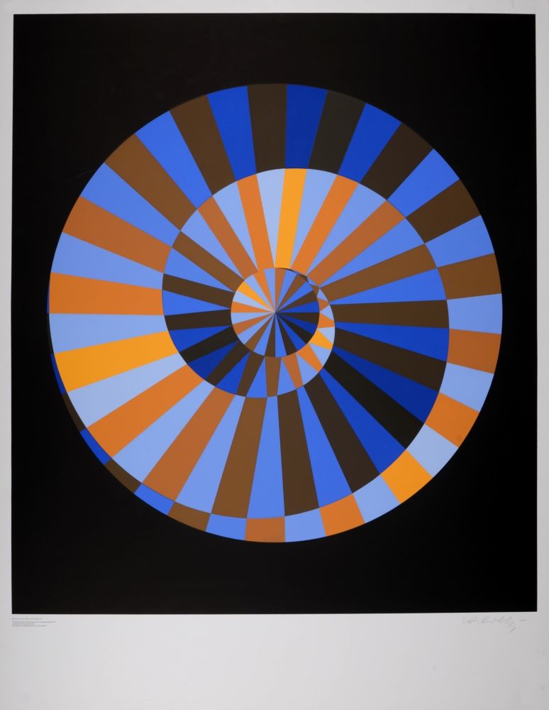 Сериграфия Vasarely - Olympia, 1972 - Hand-signed