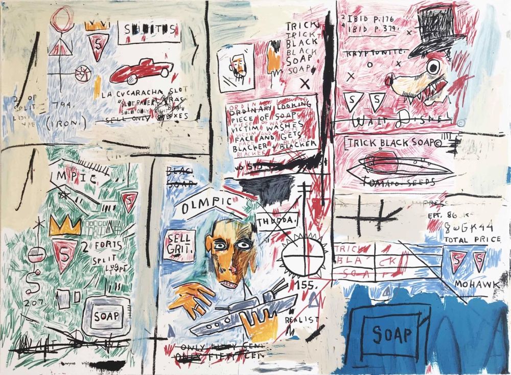 Сериграфия Basquiat - Olympic