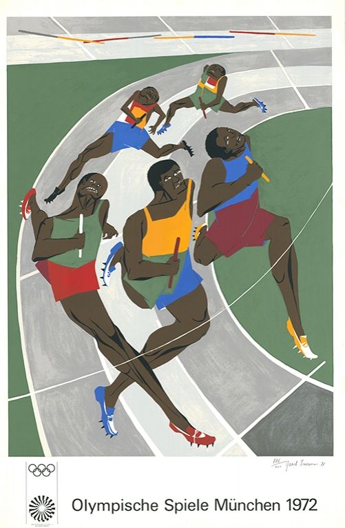 Сериграфия Lawrence - Olympische Spiele München 1972 (The Runners)