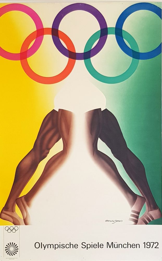 Афиша Jones - Olympishe  Spiele  Munchen  1972