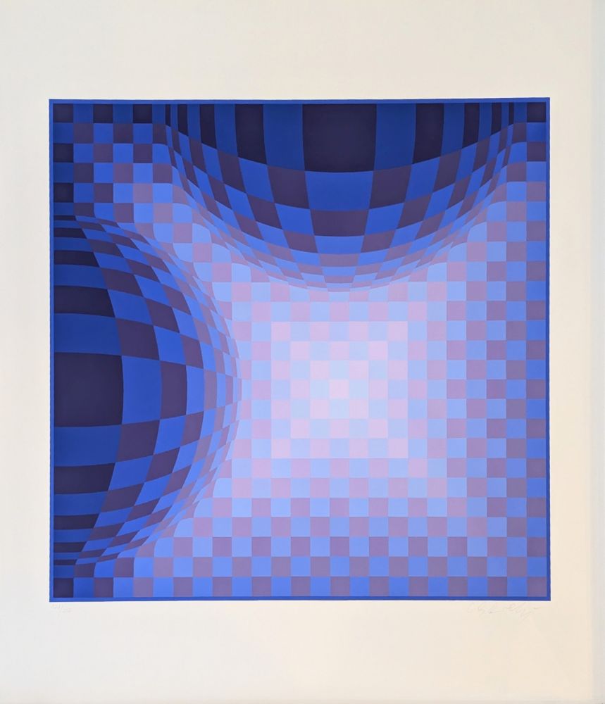 Сериграфия Vasarely - Ond DVA 