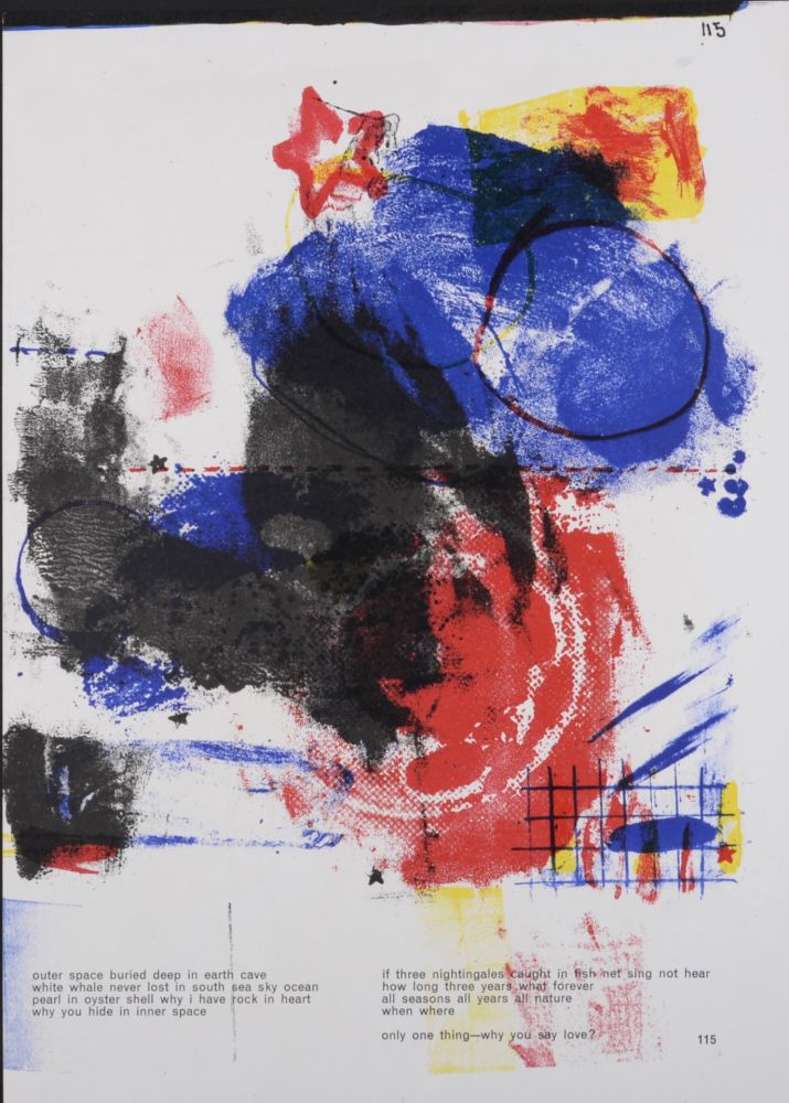 Литография Rauschenberg - One Cent Life, 1964