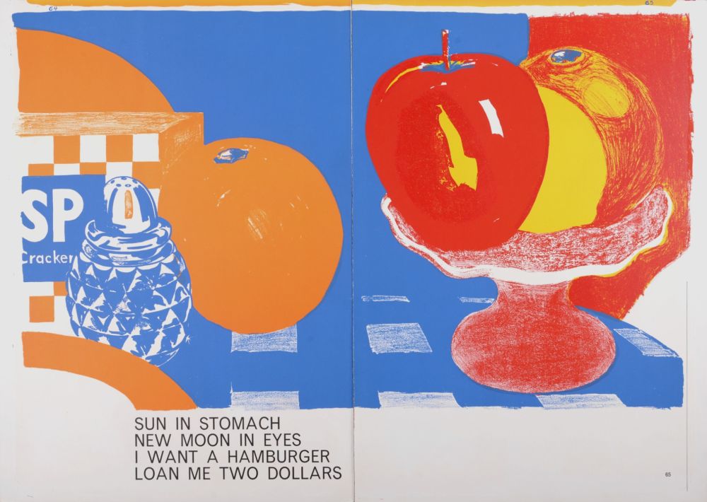 Литография Wesselmann - One Cent Life, 1964