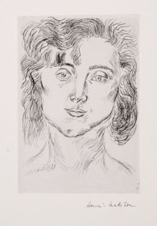 Гравюра Matisse - One plate, from Cinquante Dessins (Duthuit Books 2)