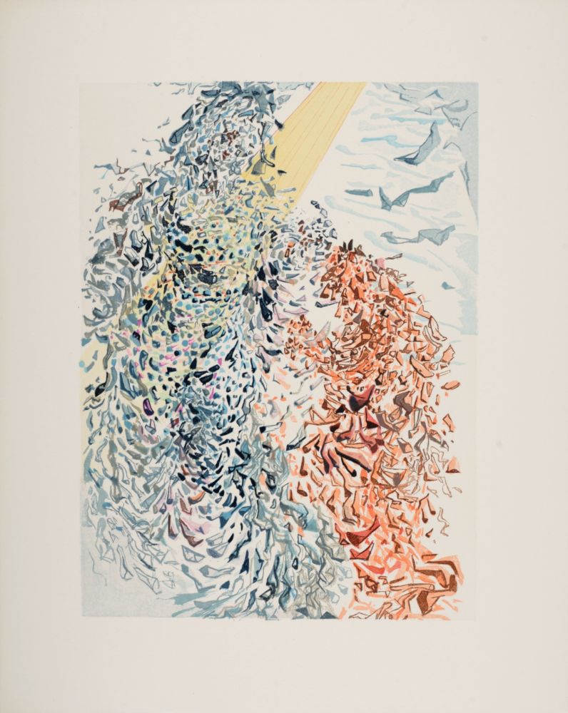 Литография Dali - Opposition