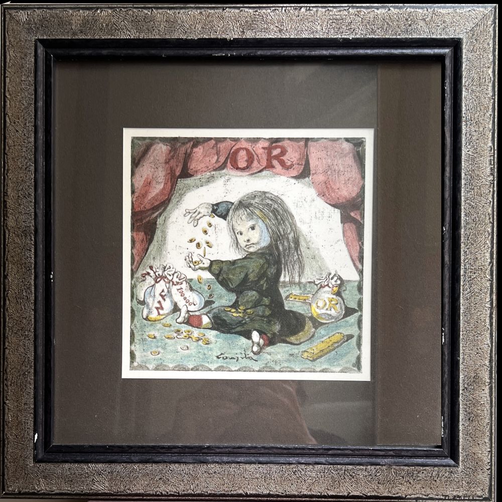 Литография Foujita - 