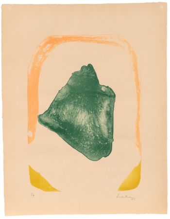 Литография Frankenthaler - Orange Hoop