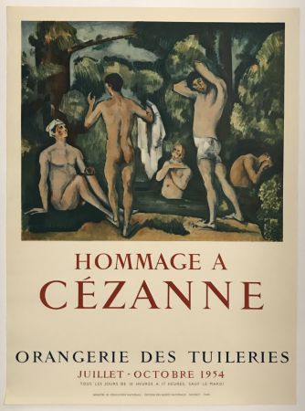 Литография Cezanne - Orangerie des Tuileries