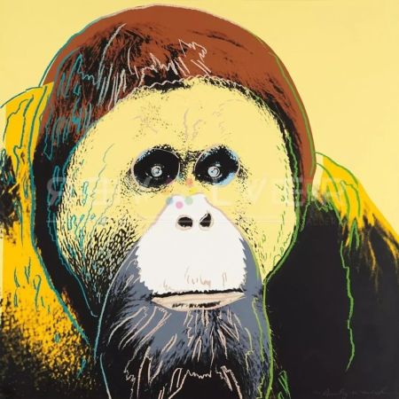 Сериграфия Warhol - Orangutan 299