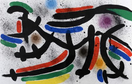Литография Miró - Original Lithographie IX, 1972