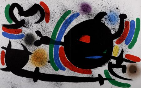 Литография Miró - Original Lithographie X