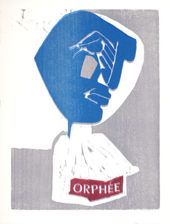 Гравюра На Дереве Lorjou - Orphée, 1965