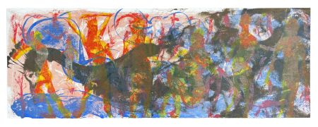 Литография Barcelo - Orphée / Le Paon 