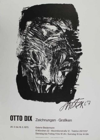 Литография Dix - Otto Dix Zeichnungen - Grafiken