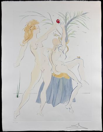 Гравюра Dali - Our Historical Heritage Adam and Eve