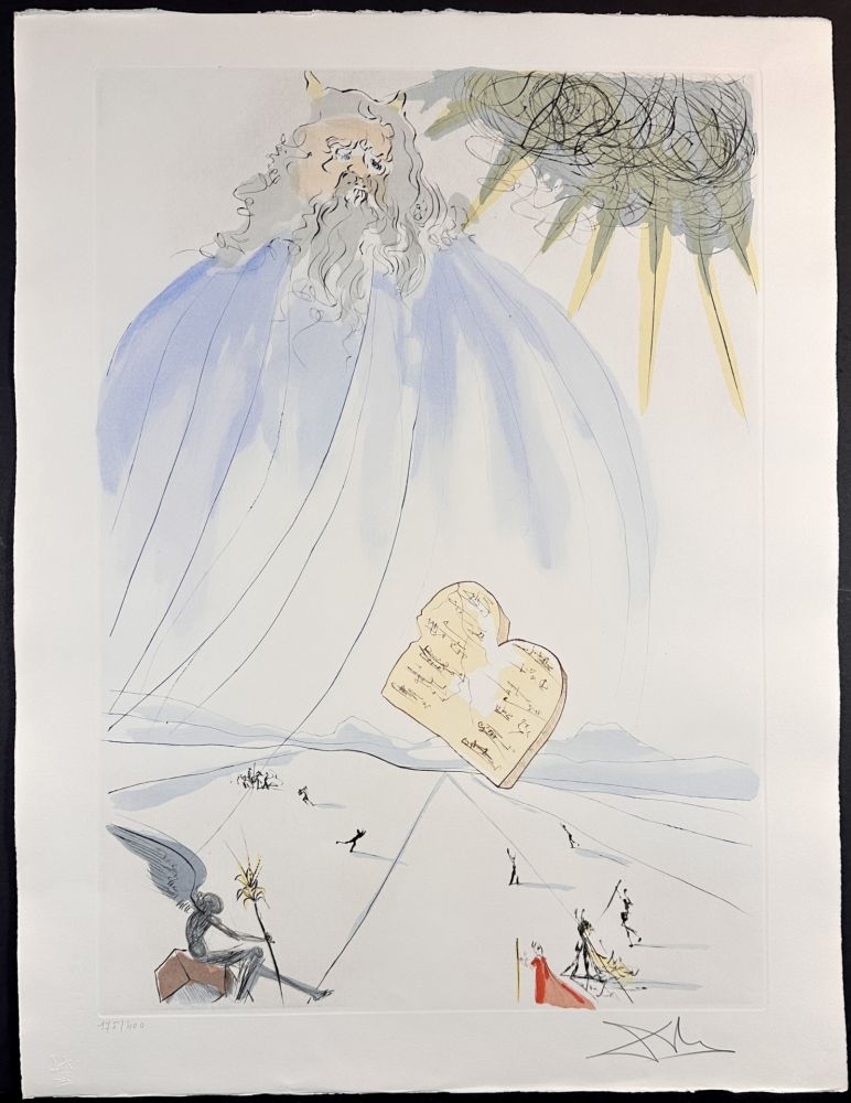 Гравюра Dali - Our Historical Heritage Moses