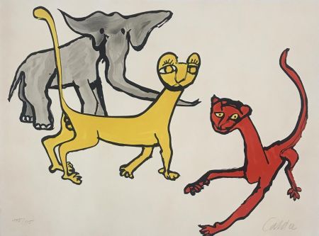 Литография Calder - Our Unfinished Revolution: Animals