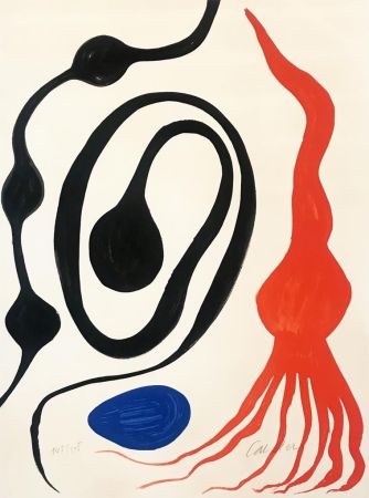 Литография Calder - Our Unfinished Revolution: Octopus/ Squid