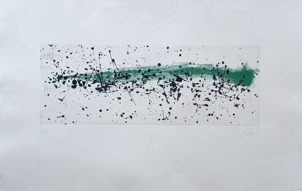Акватинта Miró - Ouvrage du vent I 