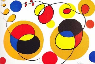 Литография Calder - Overlapping