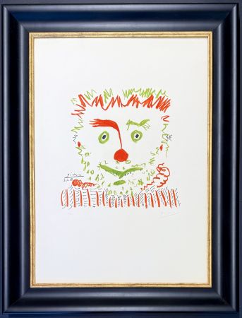Литография Picasso - Pablo Picasso(1881–1973) – Clown – Color lithograph on Arches paper – 1968