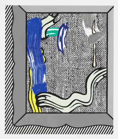 Гравюра На Дереве Lichtenstein - Painting on Canvas