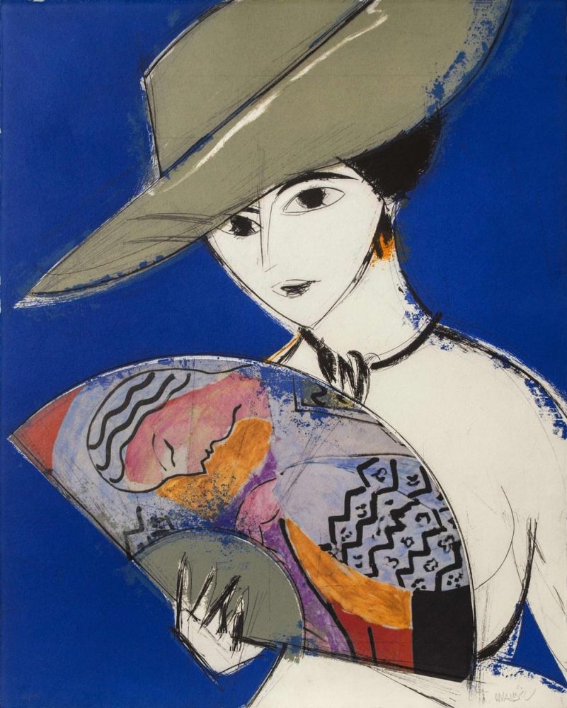 Офорт И Аквитанта Valdés - Pamela III - Chagall