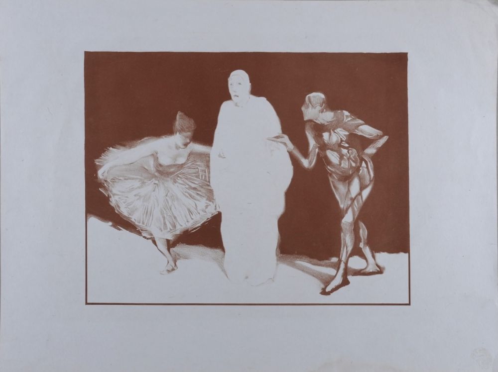 Литография Ibels - Pantomime