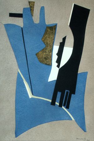 Трафарет Magnelli - Papier collé, 1948