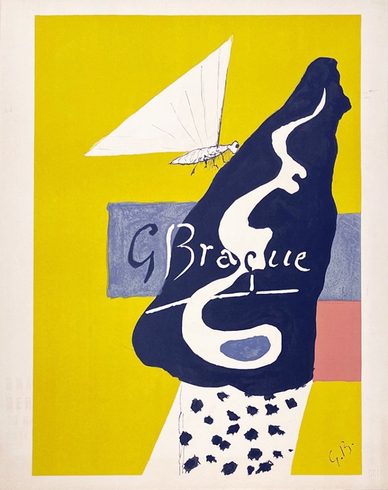Литография Braque - Papillon