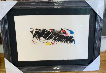 Офорт Miró - Par dessus la haie