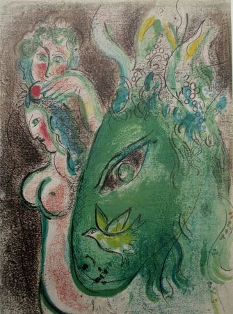Литография Chagall - Paradis