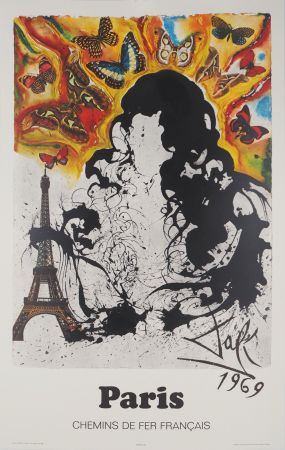 Литография Dali - Paris